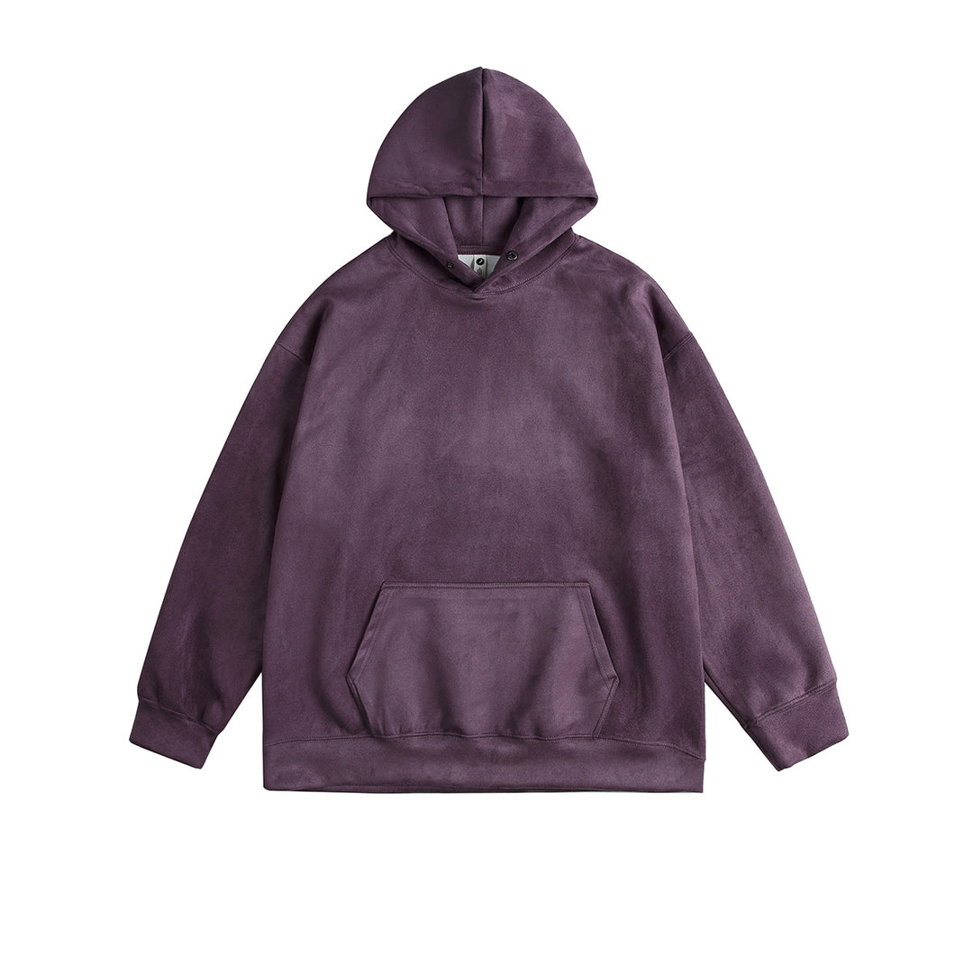 Herren lässiger Kapuzenpullover aus hochwertigem Baumwollmix mit praktischer Kängurutasche EB