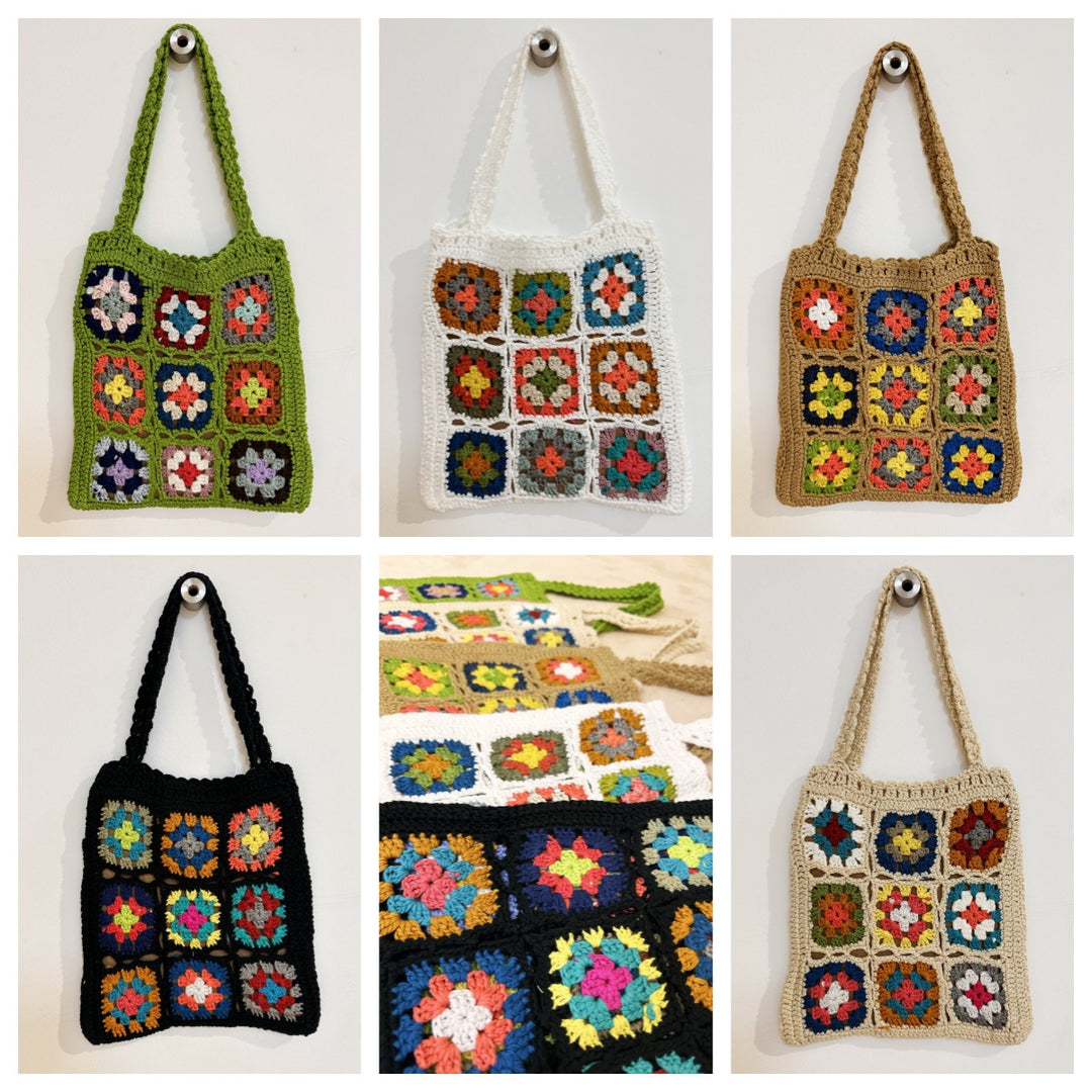 Damen Handgefertigte Häkel-Tasche EB