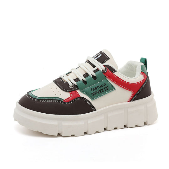 Damen sportliche Sneakers mit dämpfender Sohle und modischem Design EB
