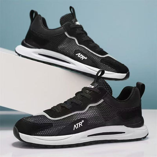 Damen Atmungsaktive Komfort Sneakers mit dämpfender Sohle und flexiblem Design EB