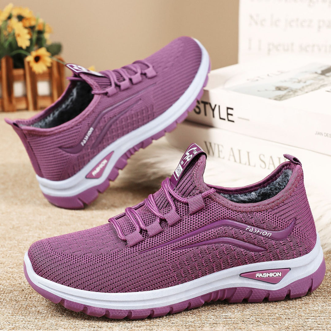 Damen Sportliche Lauf-Sneaker mit atmungsaktivem Obermaterial und rutschfester Sohle EB