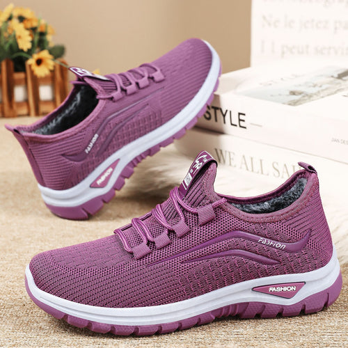 Damen Bequeme Laufschuhe mit isolierendem Innenfutter und flexibler Sohle EB