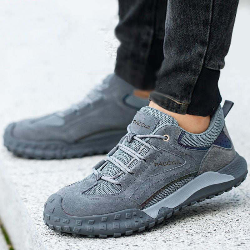 Herren Sportliche Wanderschuhe mit rutschfester Sohle und atmungsaktivem Obermaterial EB