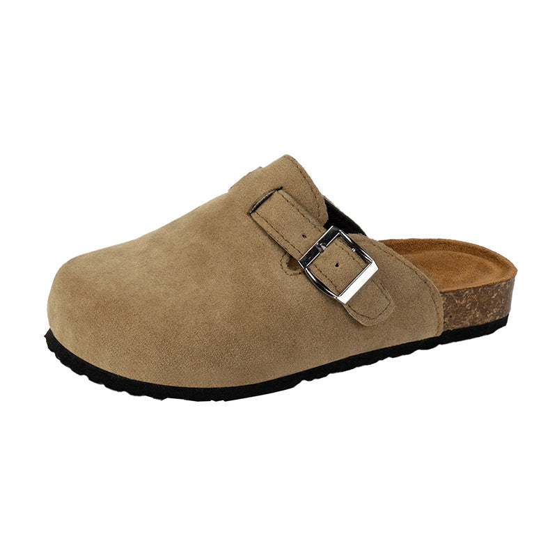 Damen Komfortable Clogs mit verstellbarem Riemen EB