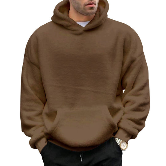 Herren bequemer Oversized Kapuzenpullover EB