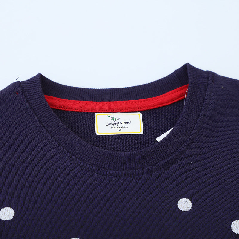 Jungen Sweatshirt mit fröhlichem Traktor- und Weihnachtsmotiv EB