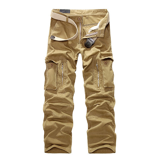 Herren Cargo-Hose mit praktischen Reißverschlusstaschen und elastischem Bund EB