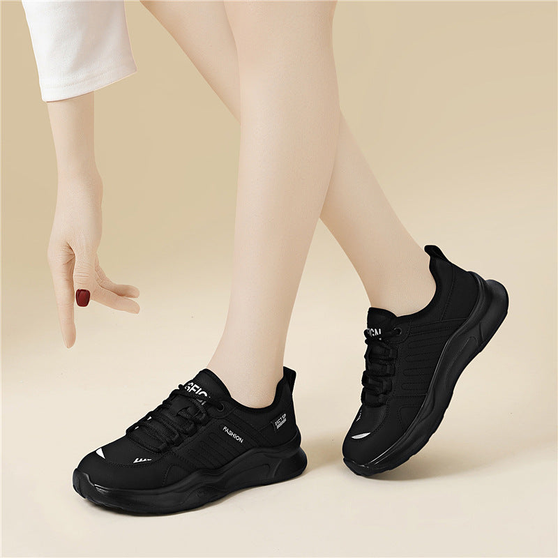Damen Sportliche Lauf-Sneaker mit rutschfester Sohle und atmungsaktivem Obermaterial EB