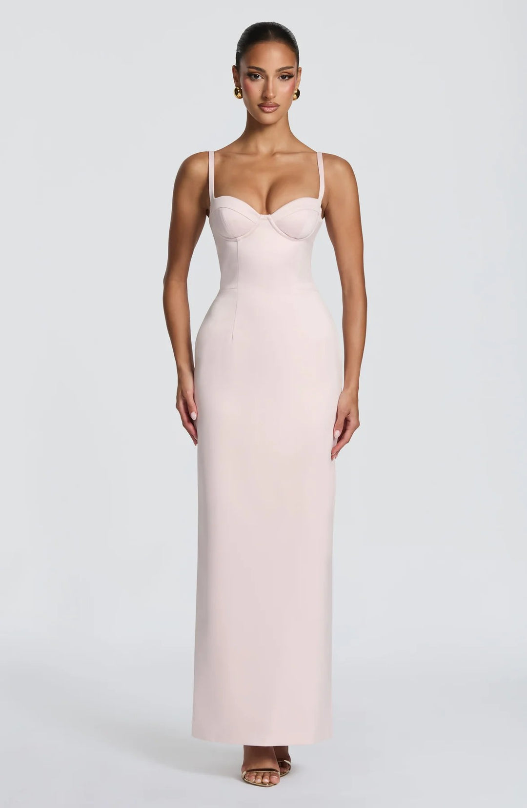 Damen Elegantes Ballkleid mit figurformendem Design EB