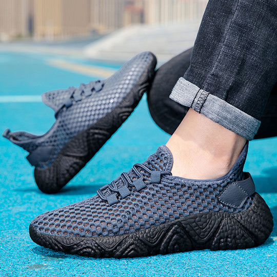 Damen Sportliche Freizeitschuhe mit atmungsaktiver Mesh-Oberfläche und rutschfester Sohle EB