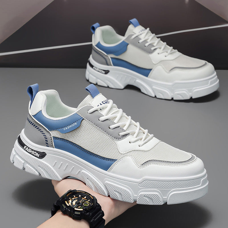 Damen Modische Sport-Sneaker mit atmungsaktivem Mesh-Obermaterial und weicher Dämpfung EB