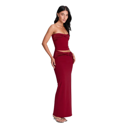 Damen Crop Top und Rock Set EB