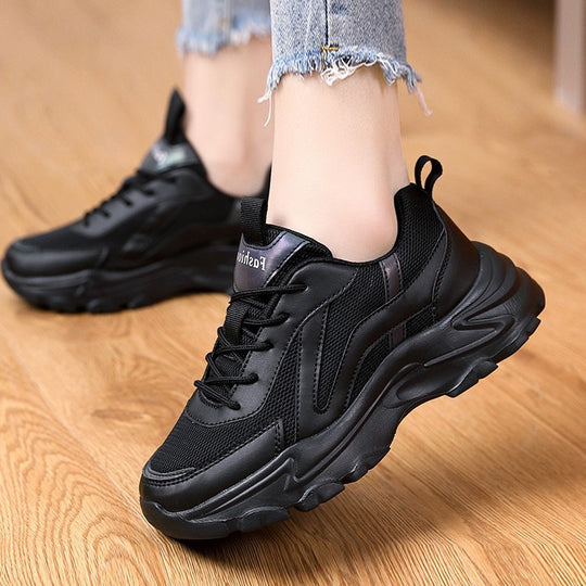 Damen modische Sneakers mit atmungsaktiven Eigenschaften und rutschfester Sohle EB