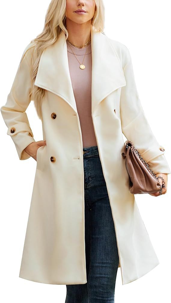 Damen Eleganter und bequemer Langmantel EB