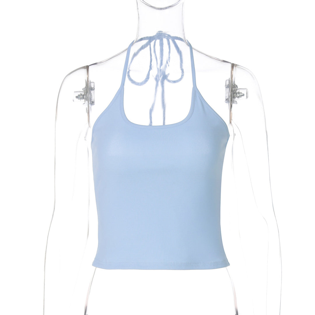 Damen Sportliches Haltertop aus atmungsaktivem Material EB