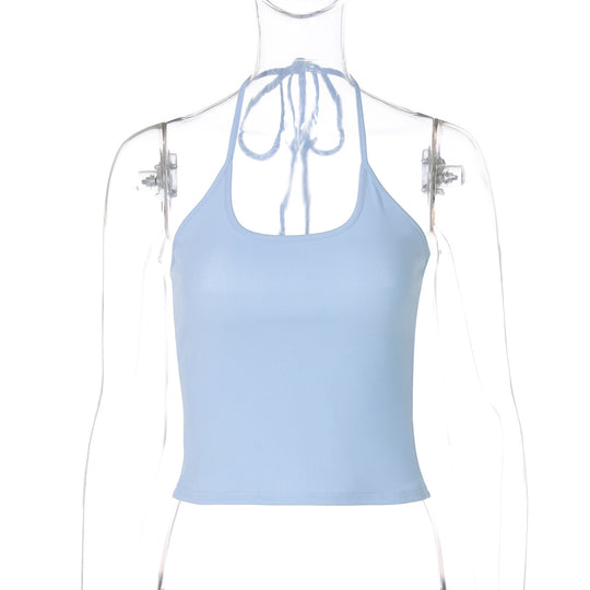 Damen Sportliches Haltertop aus atmungsaktivem Material EB