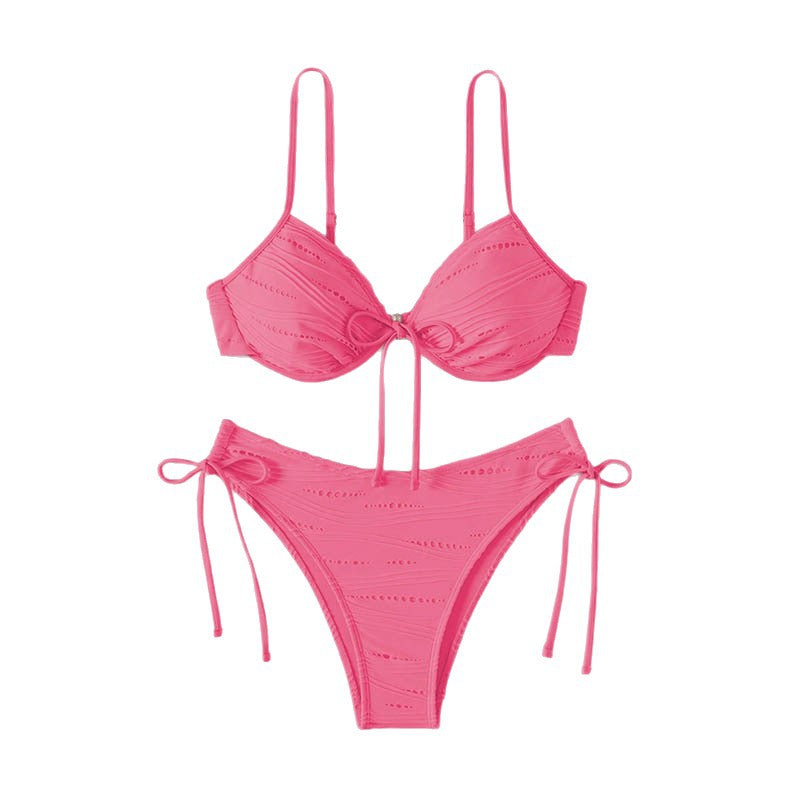 Damen Bikiniset mit eleganter Raffung EB