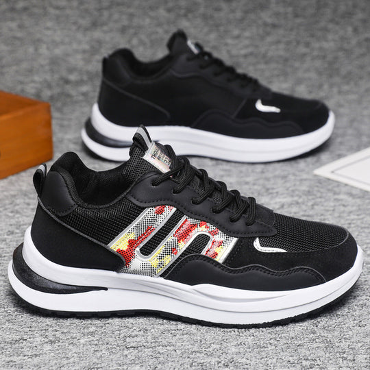 Damen Sportliche Sneaker mit modischem Design und atmungsaktivem Obermaterial EB