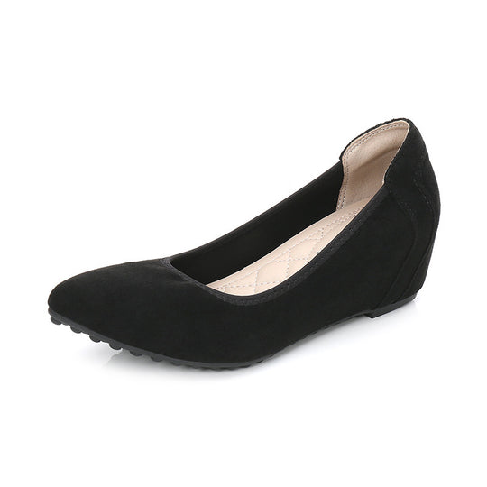 Damen Wedges Ballerinas mit bequemer Sohle und elegantem Design EB