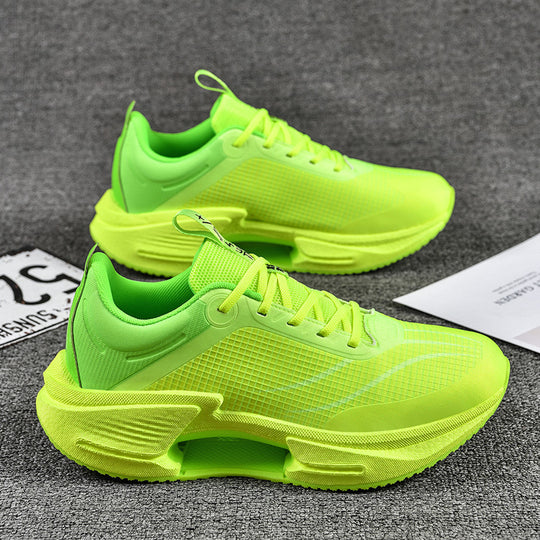 Damen sportliche Leichtathletik-Sneaker mit atmungsaktiver Mesh-Oberfläche EB