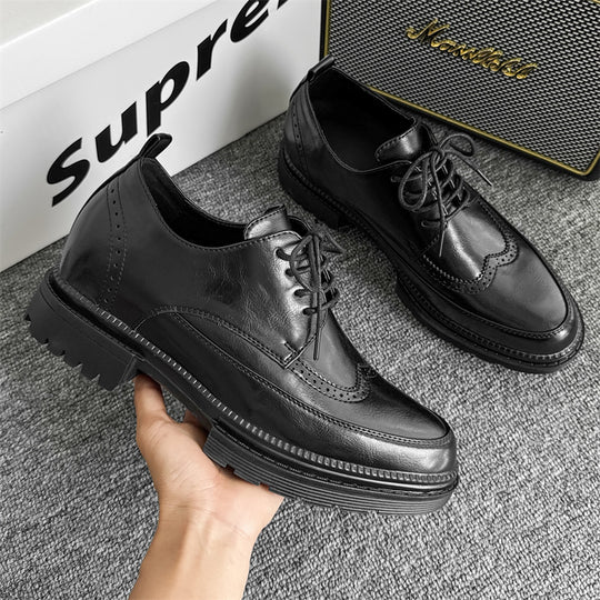 Damen Klassische Schnürschuhe mit rutschfester Sohle und komfortabler Innensohle EB