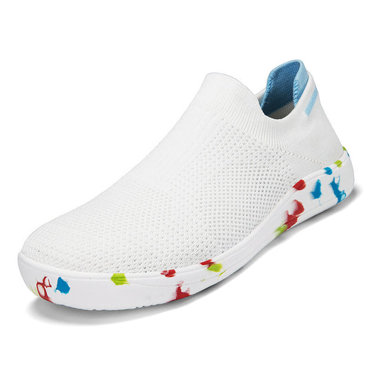 Damen Komfortable und luftdurchlässige Slip-On Sneakers EB