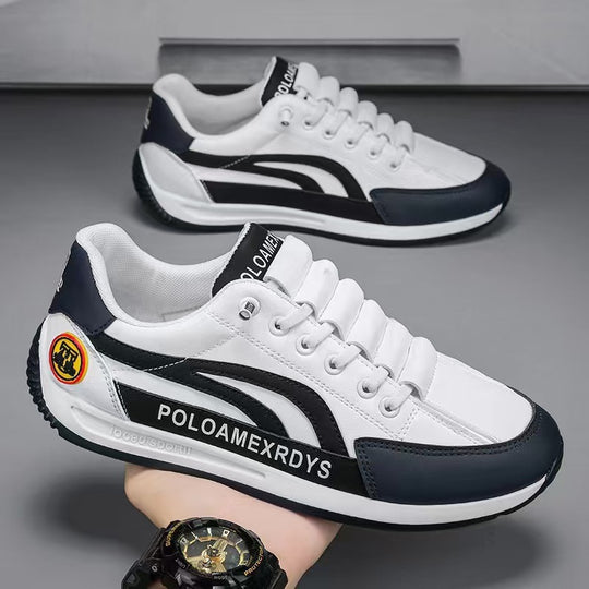 Damen modische und sportliche Sneakers mit verstärkter Sohle EB