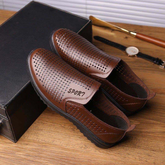 Herren Atmungsaktive Slip-On Freizeitschuhe EB