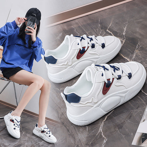 Damen Sportliche Lifestyle Sneakers mit ergonomischem Design und dämpfender Sohle EB
