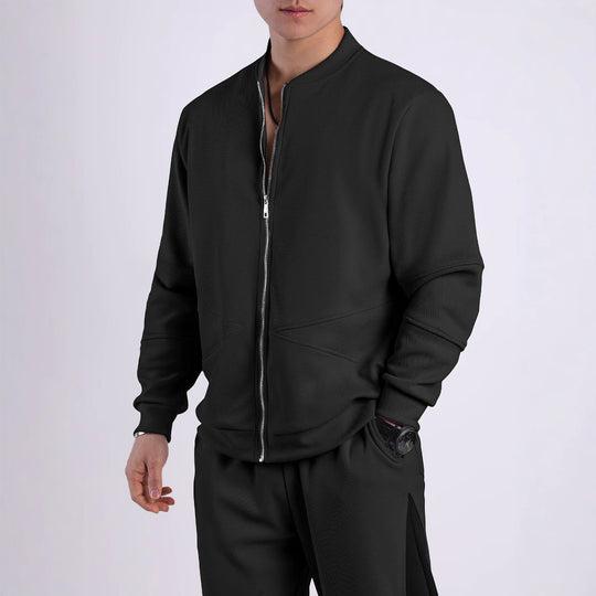 Herren Sportliche Trainingsjacke mit modernem Schnitt EB