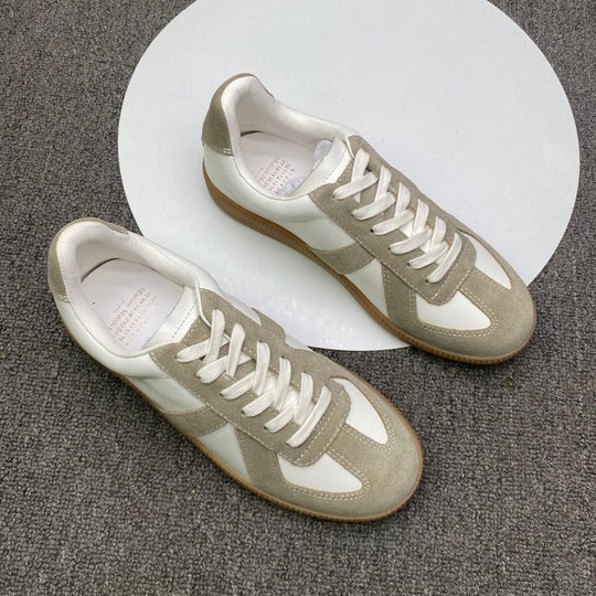Damen Lässige Sneaker mit oberflächlichem Wildleder und atmungsaktivem Obermaterial EB