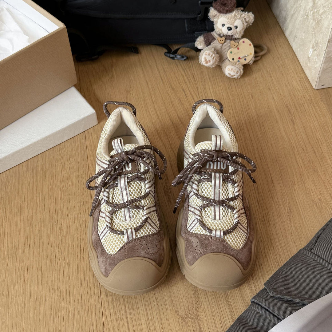 Damen vielseitige Aktiv-Sneaker mit atmungsaktivem Obermaterial und rutschfester Sohle EB