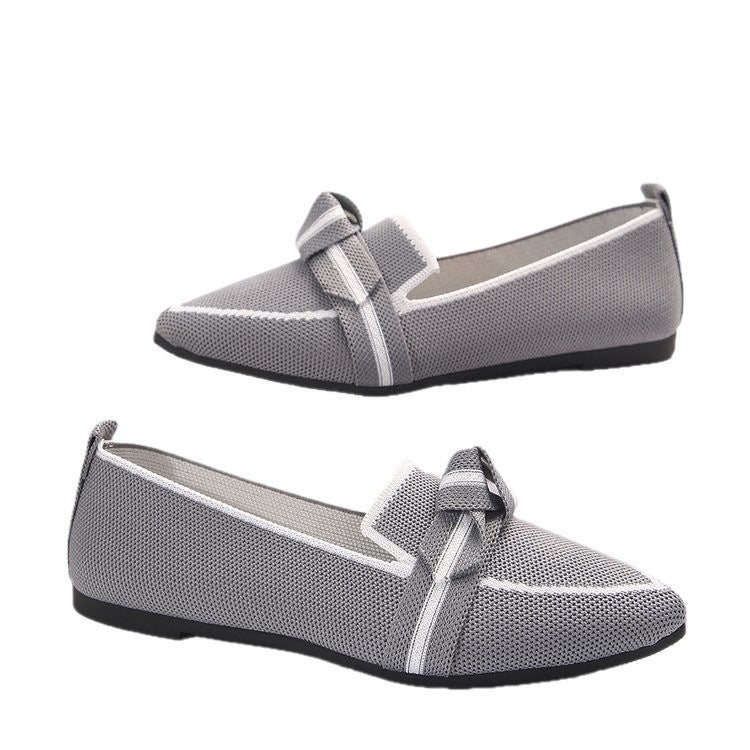 Damen Atmungsaktive und modische Slip-On Ballerinas EB