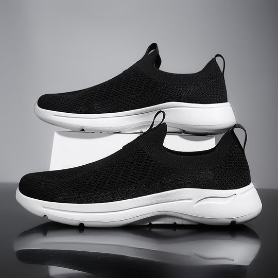 Damen Atmungsaktive Sneaker mit flexiblem Strick-Obermaterial EB