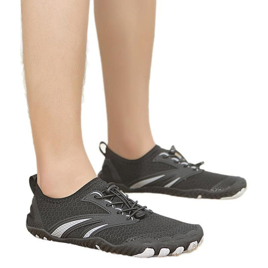 Damen Aqua-Sport-Schuhe mit rutschfester Sohle und atmungsaktivem Mesh-Obermaterial EB