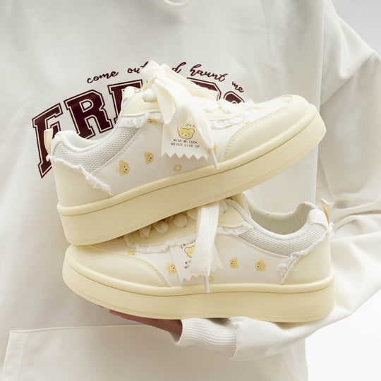 Damen Sneakers mit fröhlichem Tiermotiv und bequemem Innenfutter EB