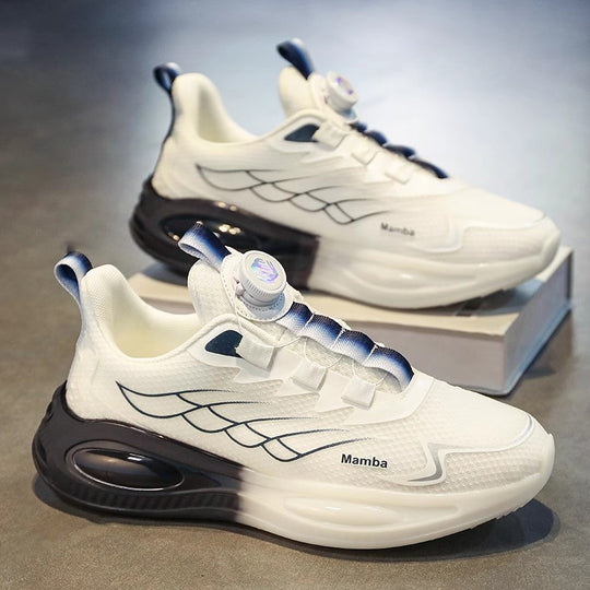 Unisex Performance-Sneaker mit BOA-Drehverschluss, luftgepolsterter Hohlkammer‑Zwischensohle und atmungsaktivem Strickoberteil EB