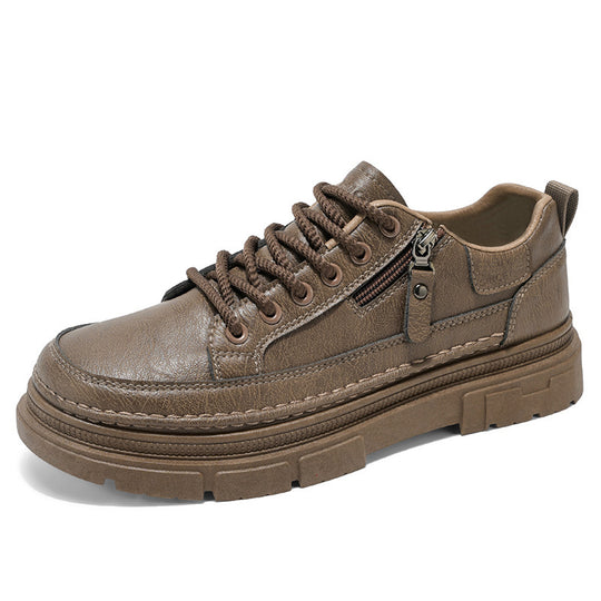 Damen Sportliche Sneakers mit Reißverschluss und robustem Profil EB