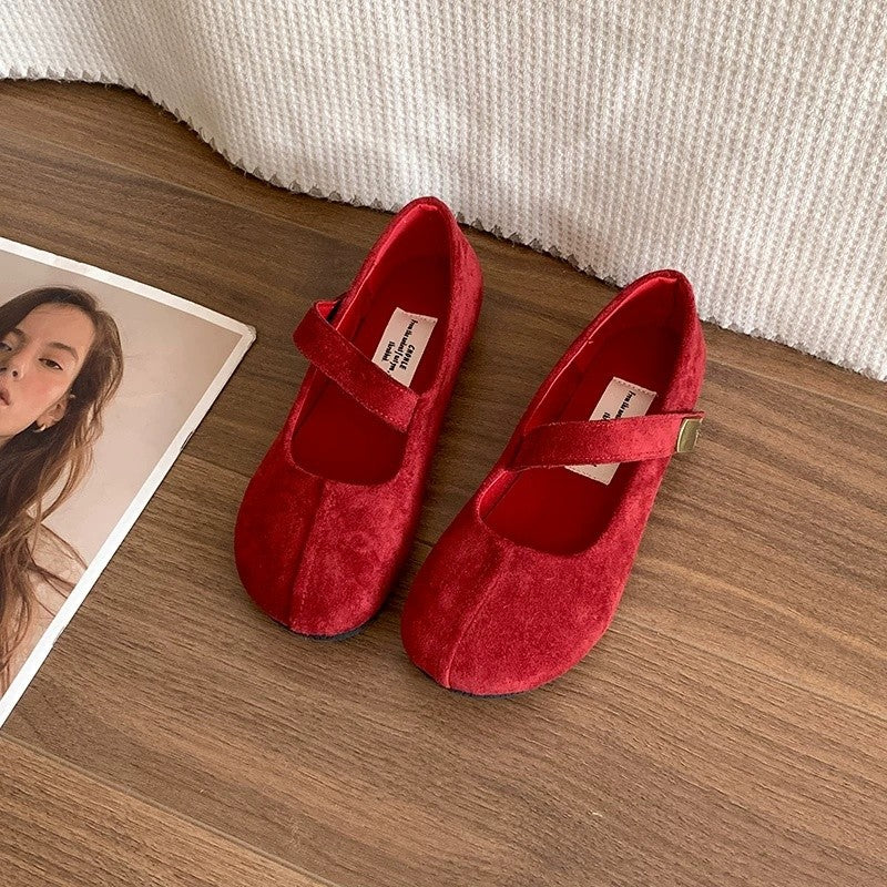 Damen Schicke Ballerinas mit Leo-Muster EB