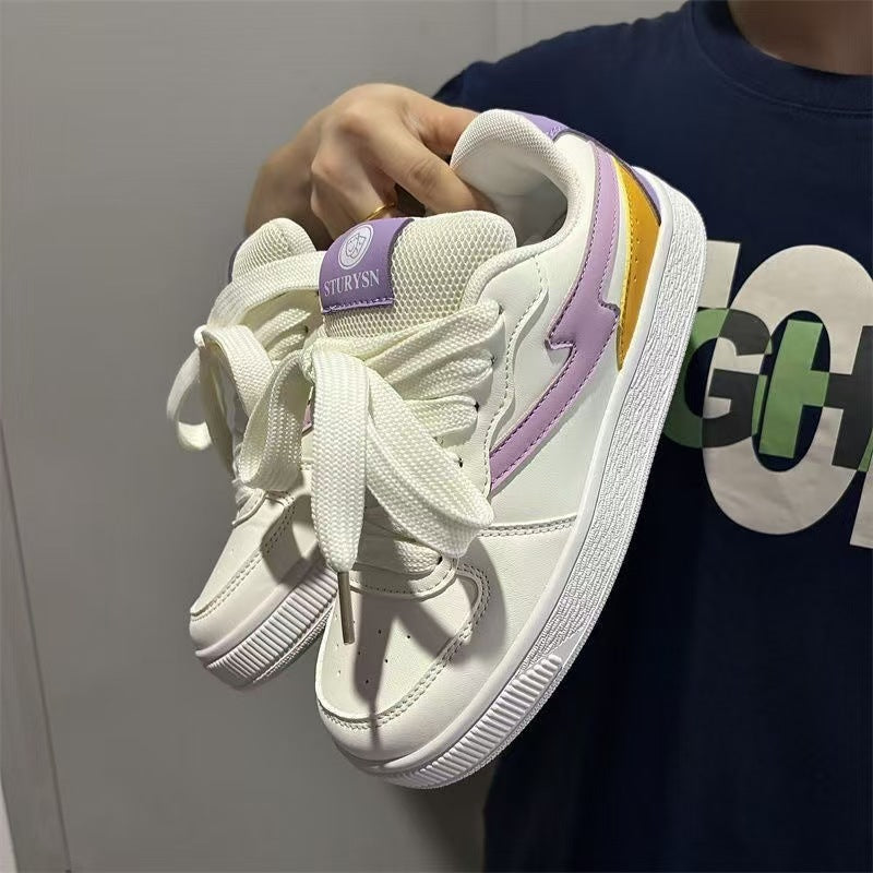 Damen Sportliche Sneakers mit außergewöhnlichem Design und atmungsaktiver Struktur EB