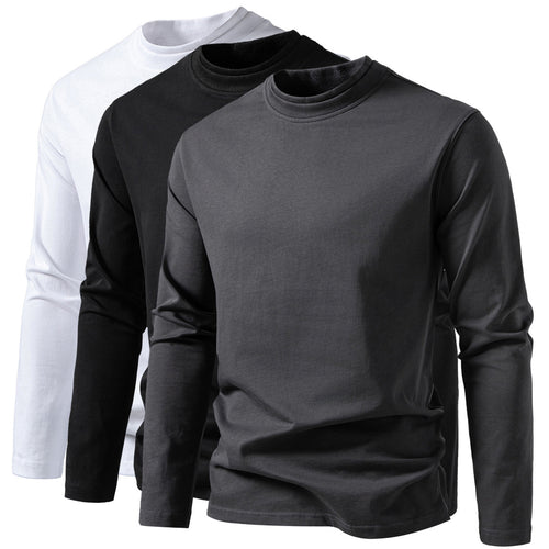Herren Langarmshirt mit modernem Schnitt und atmungsaktiven Eigenschaften EB