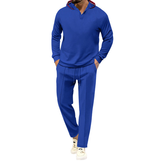 Herren lässiges Hoodie-Set mit innovativem Design und atmungsaktiven Eigenschaften EB