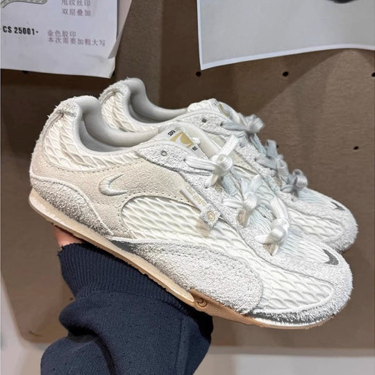 Damen leichte Mesh-Sneaker mit rutschfester Sohle und optimaler Atmungsaktivität EB