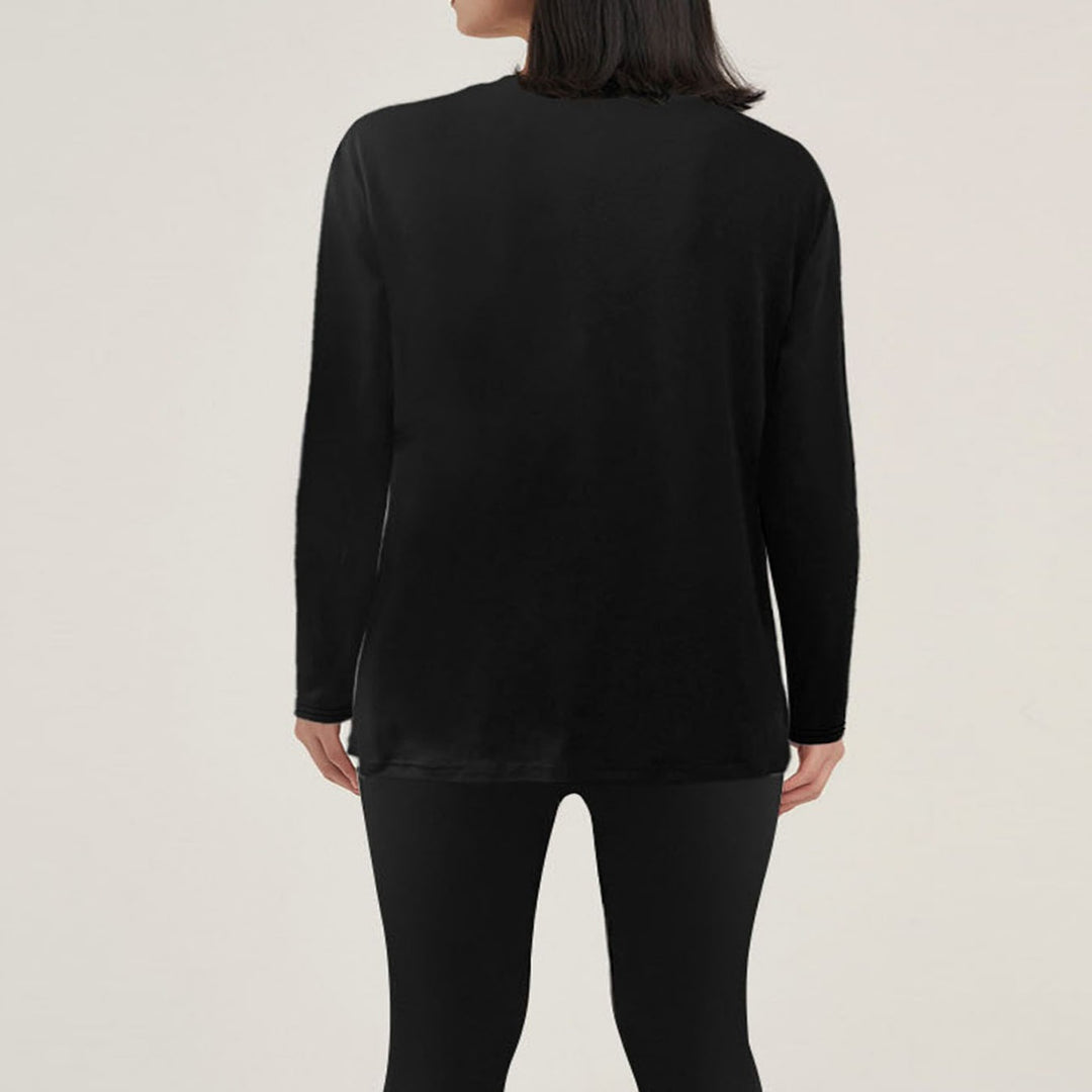 Damen Sweatshirt mit künstlerischem Bärenmotiv EB