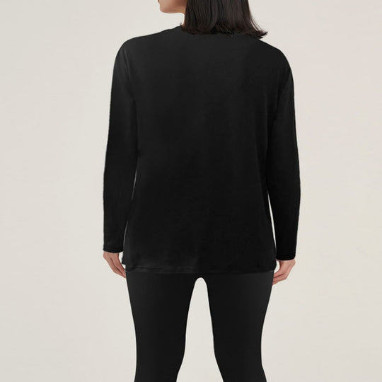 Damen Sweatshirt mit künstlerischem Bärenmotiv EB