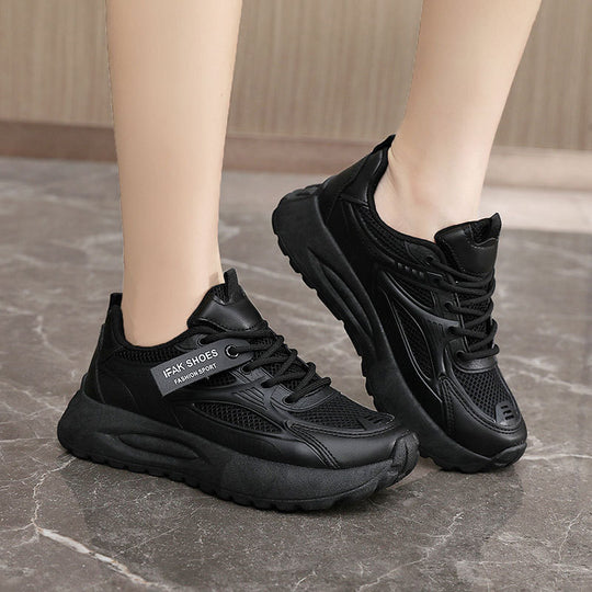Damen Sportliche Sneakers mit dämpfender Sohle und atmungsaktiver Obermaterialstruktur EB