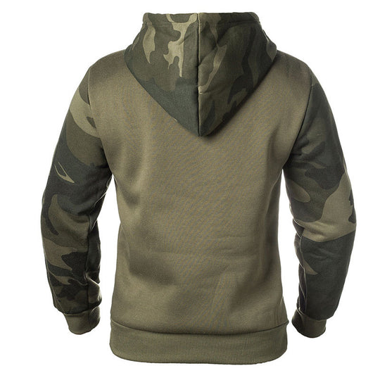 Herren Kapuzenpullover mit modernem Camouflage-Design EB