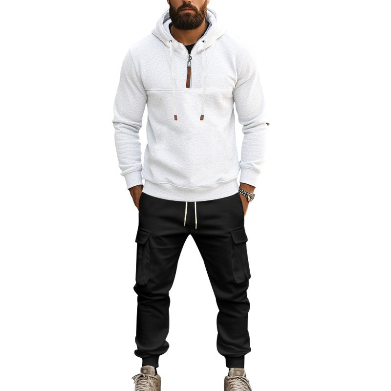 Herren Hoodie und Cargo Jogginghose Set EB