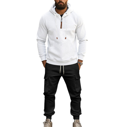 Herren Hoodie und Cargo Jogginghose Set EB
