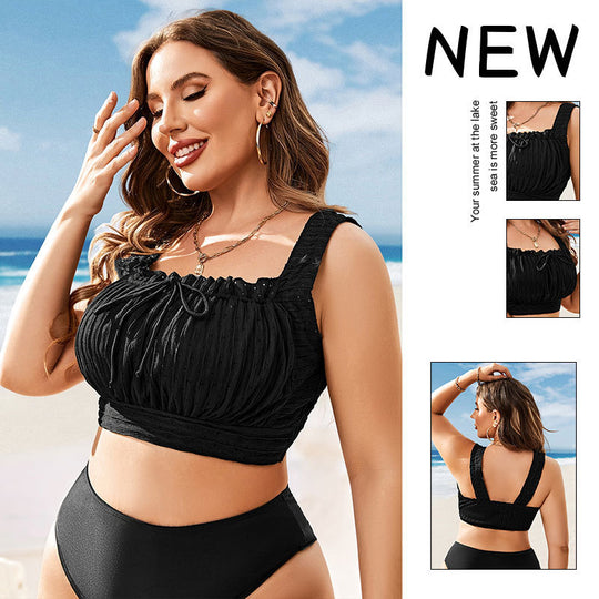 Damen Crop-Top Badeanzug EB